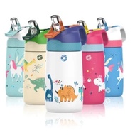 Children's Drinking Bottle 350 ml - FJBOTTLE Stainless Steel Bottle With Straw