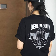 Original Design BMW Boxer Engine R18 Motorcycle Pure Cotton Printed Short-Sleeved Men Women T-Shirt