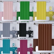 1 Piece High Quality Bathroom Shower Curtain Waterproof Set With 8 Washable Thick Hooks 180×220CM