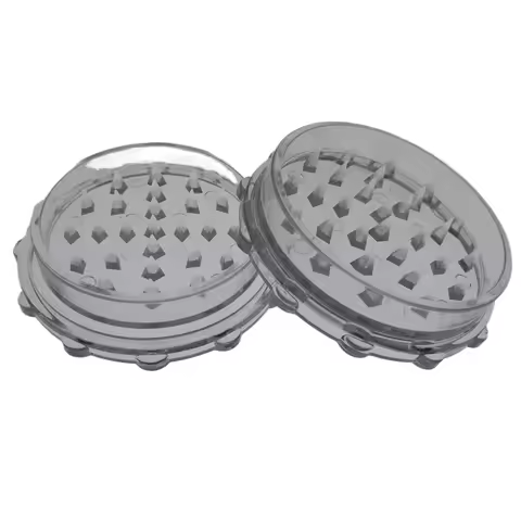 Dual-Compartment Herb Crusher with Sharp Teeth for Tobacco, Garlic & Spices, Multipurpose Tool, Arc-