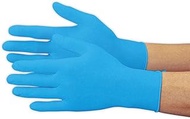 Otafuku Glove Disposable Gloves, Nitrile Rubber, Food-Compatible, Powder Free, Dispo, #256 Blue, M, Set of 100