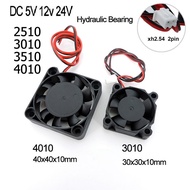 3cm DC 12V 3510 3010 25mm 30MM 35mm 4cm Cooling Fan 3D Printer Mini Fan Graphics Card Heatsinks Case