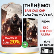Redmi K80/ K80 PRO/ K80 ULTRA nano warrior tempered glass is super smooth, reduces fingerprints - Pa
