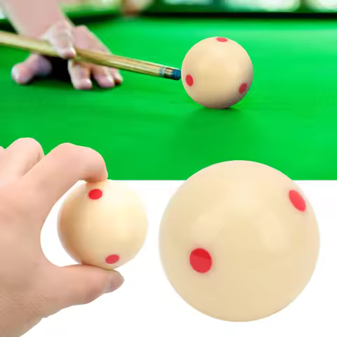 Snooker Pool Cue Ball 1pc Standard 52.5mm Resin Billiard Snooker Redpoint Practice Training Pool Cue