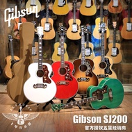 Flying Piano Gibson Gibson SJ200 Parlor Original J200 Full Single Electric Case Acoustic Guitar