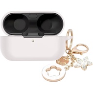 Case Cover Compatible with Technics EAH-AZ100 Earbuds, Soft Silicone Protective Skin for Technics Re