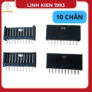 [ Combo of 2 pieces ] IDC female 10-pin 2.54mm Socket IDC plug board