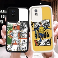 Z-21 Ronaldo White Black Case Casing for VIVO Y02t Y02a Y02 V30E V30 Pro 5G Case