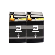 2 BK LC-539 XL LC-535 XL LC 539 XL LC 535 XL LC539 XL LC535 XL Compatible Twin Pack Ink Cartridge (B