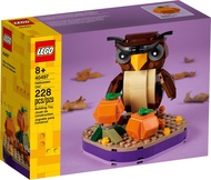 (Halloween Special bundle) 40697 and 40497 Lego Halloween Pumpkin and Halloween Owl Lego 40697 Lego 
