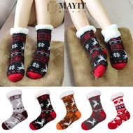 MAYIT Thermal Socks - Fuzzy Thick Velvet Non-Slip Home Socks