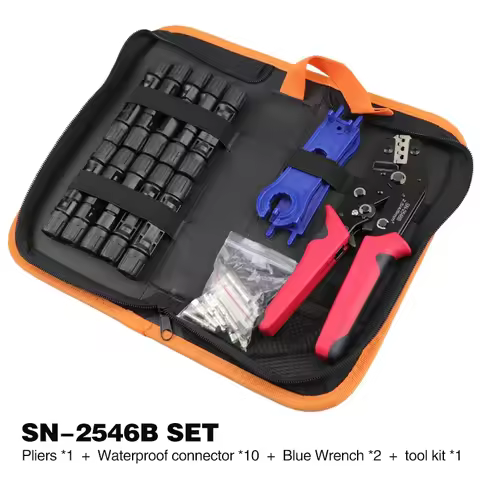 Crimping Pliers Set Terminal Eletrico Wire Clip Connector Electric Wiring Tools Crimper For MC Tool 