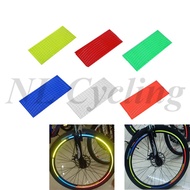 【Boutique &amp; Stock】Fluorescent MTB Bike Bicycle Sticker Cycling Wheel Rim Reflective Stickers Decal