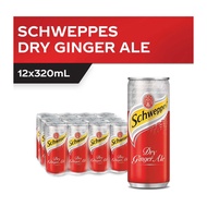 Schweppes Dry Ginger Ale (12 x 320ml) - Case (Laz Mama Shop)