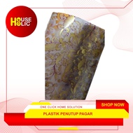 Plastic Fiber Fence Plate Gold Victoria Fence Plastic Fence Cover/