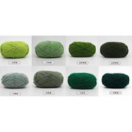 Crochet Yarn 5ply Milk Cotton green yarn crochet yarn for crochet