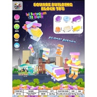 Lucky Toys - Children's Educational Toys Square Building Block 78pc AR82