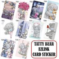 Tatty Bear Ezlink Card Sticker