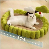 Cat Scratching Board with Wide Durable Oval Base Cat bed Cat Scratcher Cat toy