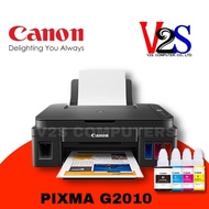 Canon Printer PIXMA รุ่น G2010 AIO เครื่องปริ้นเตอร์มัลติฟังก์ชันอิงค์เจ็ทแท้ง 3 IN 1 ขายพร้อมหมึกเติมแท้ 1 ชุด As the Picture One