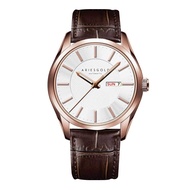 Aries Gold President G 9024 RG-W Analog Brown Leather Men Watch