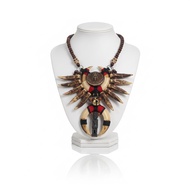Multi-Repellent Resin Fang Necklace Tribal Style Necklace