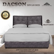 [JFW-DACSON DIVAN BED] HEAVY DUTY/3 YEARS WARRANTY/ QUEEN BED/ KING BED/ BED FRAME/ KATIL DIVAN