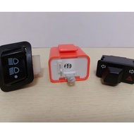 RS150 (V1/V2) 3 Levels Hi/Low & Hazard Switch (Hi/Low Switch Need A Bit Modify) (Hazard Switch PNP)