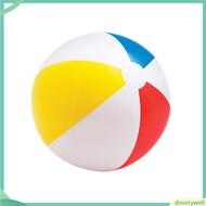 {doverywell}  Beach Ball Football Design Swimming Toy PVC Summer Outdoor Sports Beach Ball for Kids
