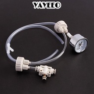 YAYEEO CO2 Generator,  Tube Valve Gauge DIY CO2 Kit, System Set Bottle Cap Carbon Dioxide Diffuser S