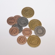 Board Game Accessories Brass Birmingham Board Game Universal Metal token token Enhance Texture Total