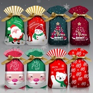 KY🎁New Original Christmas Gift Packing Bag Ribbon Drawstring Bag Safe Fruit Bag Gift Bag Gift Drawstring Bag POKP