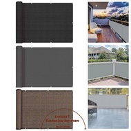 CYMX Balcony Shade Cloth, 3/5/6M Waterproof Sun Shading Sails, High Quality Balcony Privacy Screen C