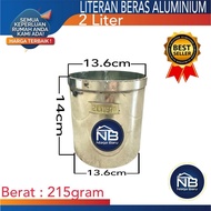 2 Liter Thick Rice Liter / Half Liter Rice Measuring / 2 Ltr