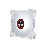 全城熱賣 - 電腦機箱散熱器 ARGB光機箱風扇 幻彩散熱器(白色)