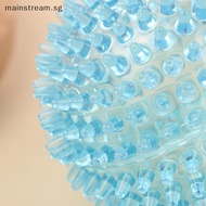 [Mni] Spiky Ball Hollow Soft Transparent Strength Recovery Exercise Stress Relief Massage Ball For H