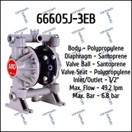 ARO Pro Series Air Operated Double Diaphragm Pump (AODD Pump) 66605J-3xx (½") Classic Style Non-Meta
