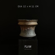 FLYER 塊根多肉植物陶盆器 龍舌蘭象牙宮象足漆樹盆器