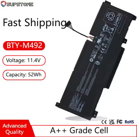 BTY-M492 Laptop Battery For MSI BRAVO 15 B5DD,Katana GF66 12UGS 11UC GF76 11SC 11UE,Pulse GL66 11DUK