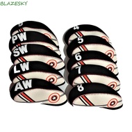 BLAZESKY Golf Iron Headcover Wedge cover Neoprene Golf Iron Covers Set Protective Cover With Number 
