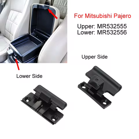 MR532555 MR532556 Upper Lower Armrest Box Switch Lock Cover For Mitsubishi Pajero Montero 3 4 MK3 MK