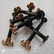 50.pcs Baut box speaker M6 mur cakar 6 cm (Mur+Baut) Baut jcbc m6 x 60 bahan baja asli anti karat ba