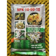 NPK 10-60-10 gói 1kg phân bón hỗn hợp giúp phân hoá mầm hoa xử lý hoa nghịch vụ