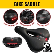 UltimateSup Memory Foam Bike Saddle | Comfortable Bicycle Saddle With Integrated 5-Zone-Concept | Fo