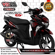 Stiker Striping Soul GT 125 Full Body Variasi One Piece