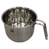 ZWILLING 德國雙人 Pico 18/10不鏽鋼 電磁爐/烤箱 不燙手手柄 小奶鍋 無蓋 1.5L 530g 14cm 1個