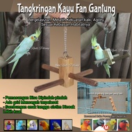 Parrot Fan Perch Hanging Perch Bird Toy Bird Perch