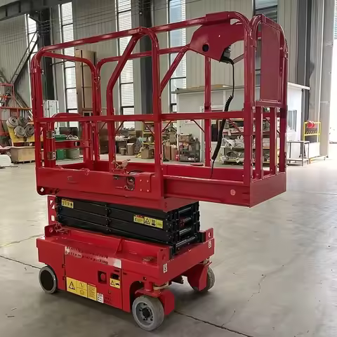 Self-Walking 12 Meter 18 Meter Mobile High-Altitude Scissors Lift Aerial Work Lift Platform