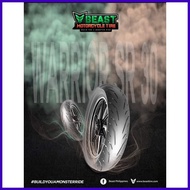 ❅ ◿ ✥ 110/70-17 120/70-17 130/70-17 140/70-17  160/60-17 (TL) BEAST TIRE MOTORCYCLE TIRE "  WARRIOR