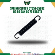 SPRING CLUTCH 5T051-65892 DC 60 AND DC 70 KUBOTA for COMBINE HARVESTER WAN SPARE PARTS